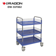 DW-SSt002 Stainless steel hospital medical instrument trolley